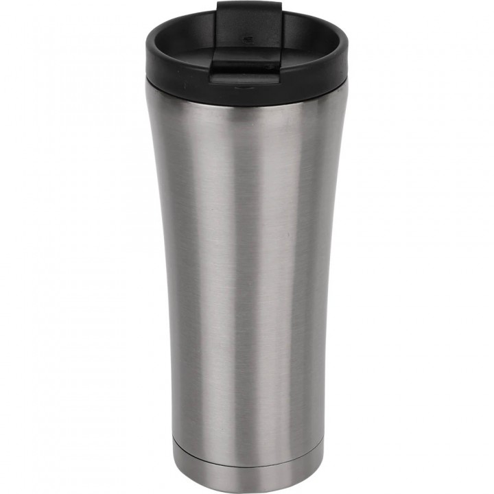 Promosyon Gümüş Çelik Termos 500 ml Lazer Baskılı